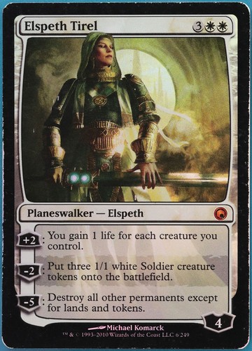 Elspeth tirel foil - elspeth, cicatrici