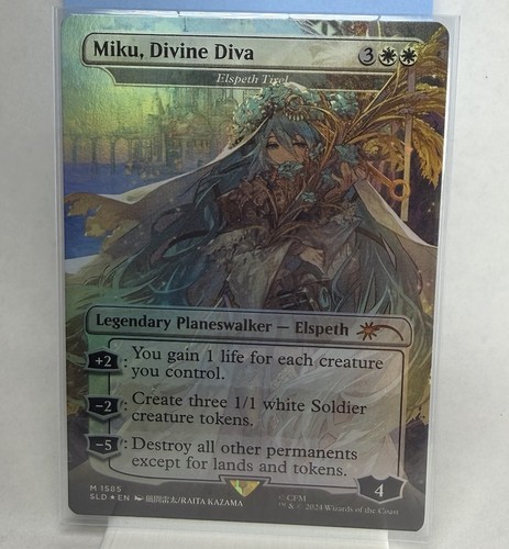 Foil english miku divine diva - foil, miku,