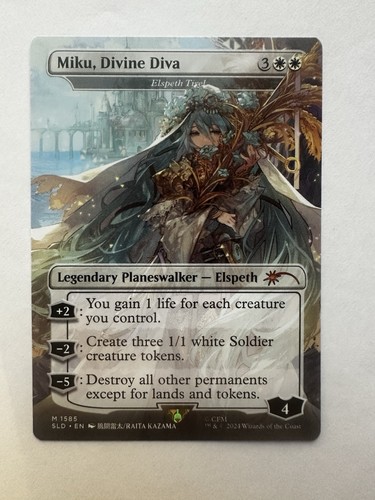 Mtg miku divine - mtg, diva