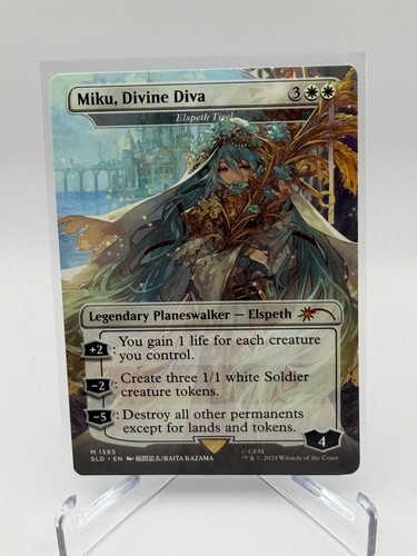 Mtg hatsune miku divine diva - divine,