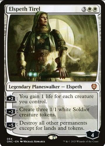 Mtg magic elspeth tirel - mtg, french