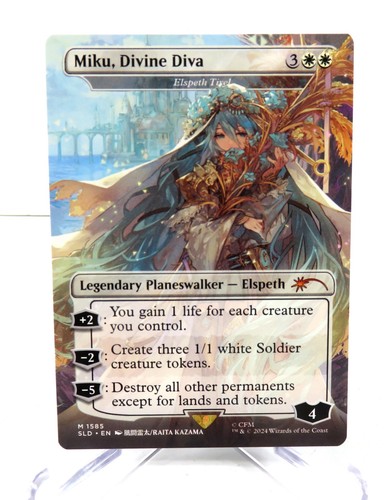Mtg hatsune miku - miku, divine